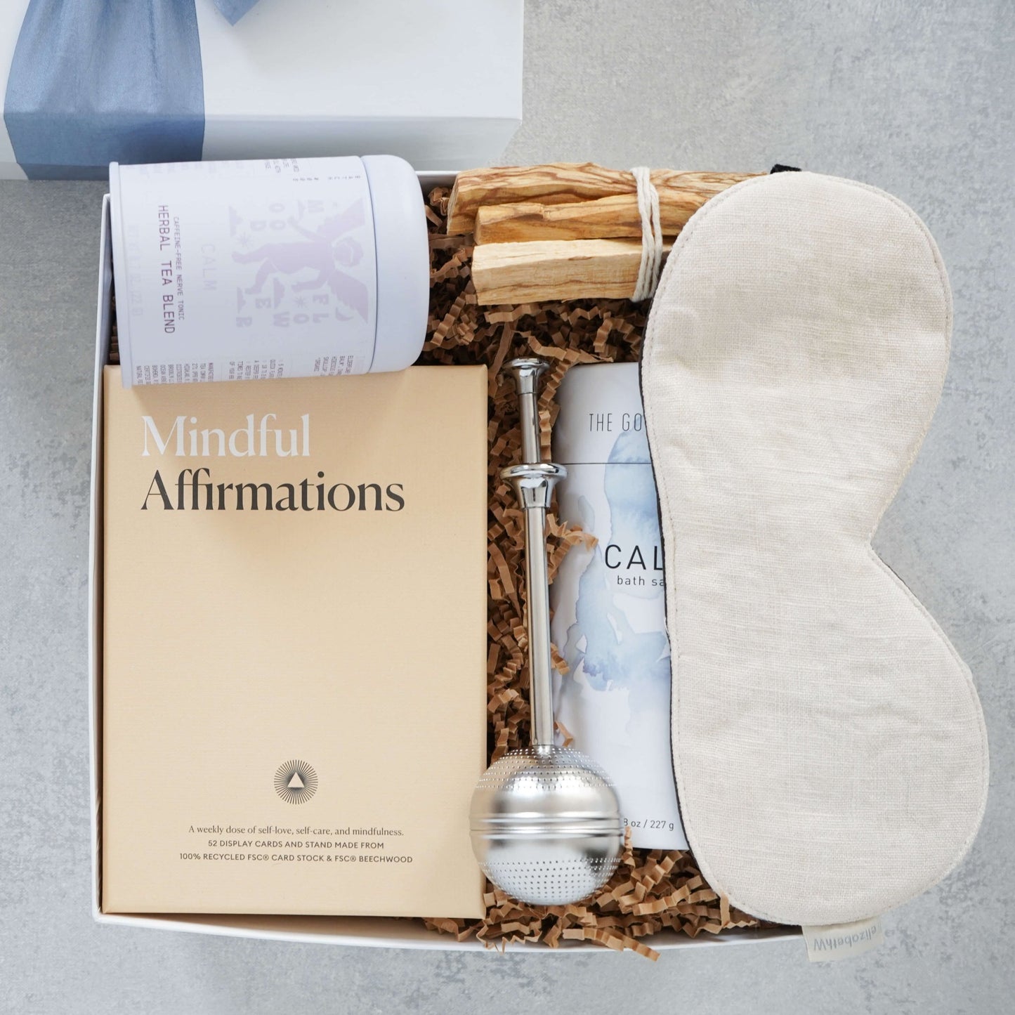 Ready - to - Send Corporate Gifts: Wellness Retreat Gift Box - Box + Wood Gift Company