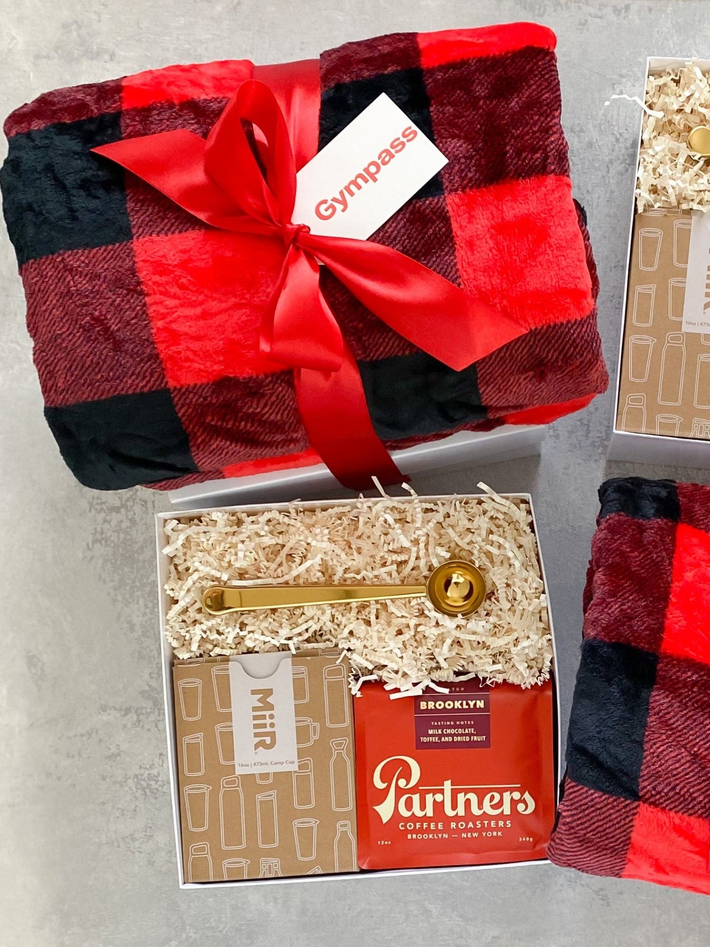 Semi-Custom Corporate Gifts: Cozy Essentials - Box + Wood Gift Company