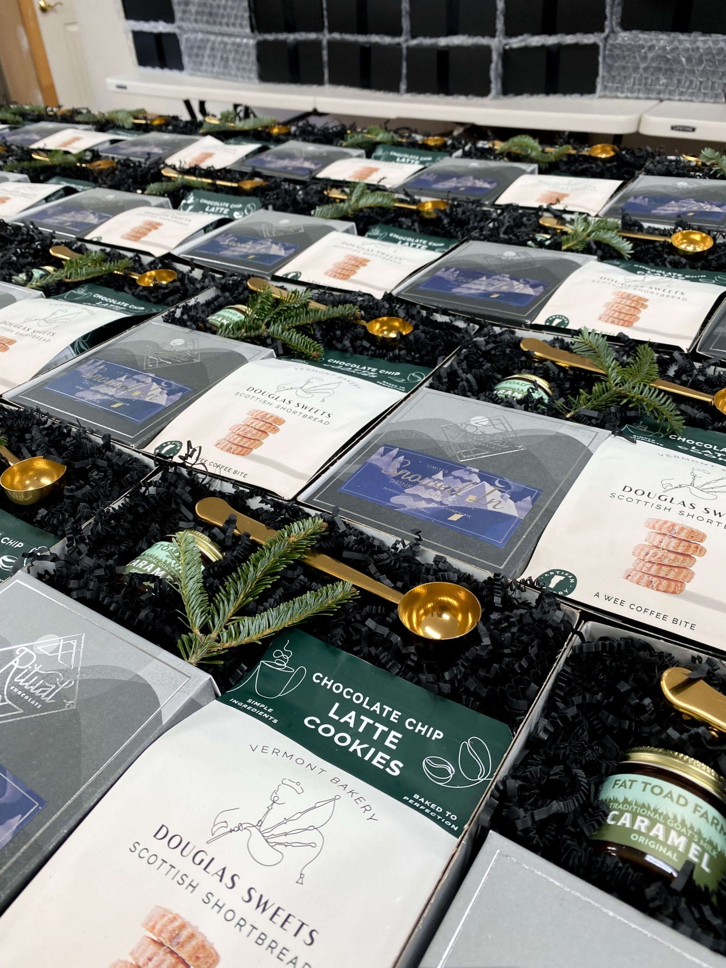 Semi - Custom Corporate Gifts: Cozy Treats - Box + Wood Gift Company