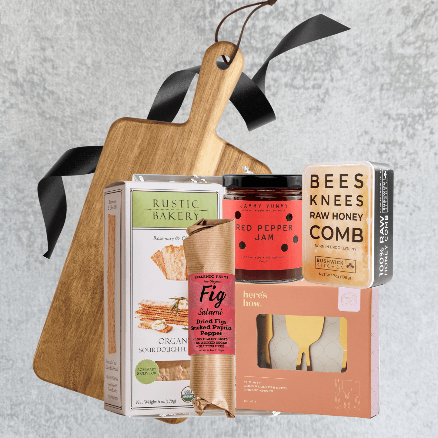 Curated Corporate Gifts - Just Add Cheese Box - Box + Wood Gift Company
