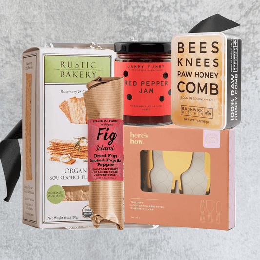 Curated Corporate Gifts - Just Add Cheese Box - Box + Wood Gift Company