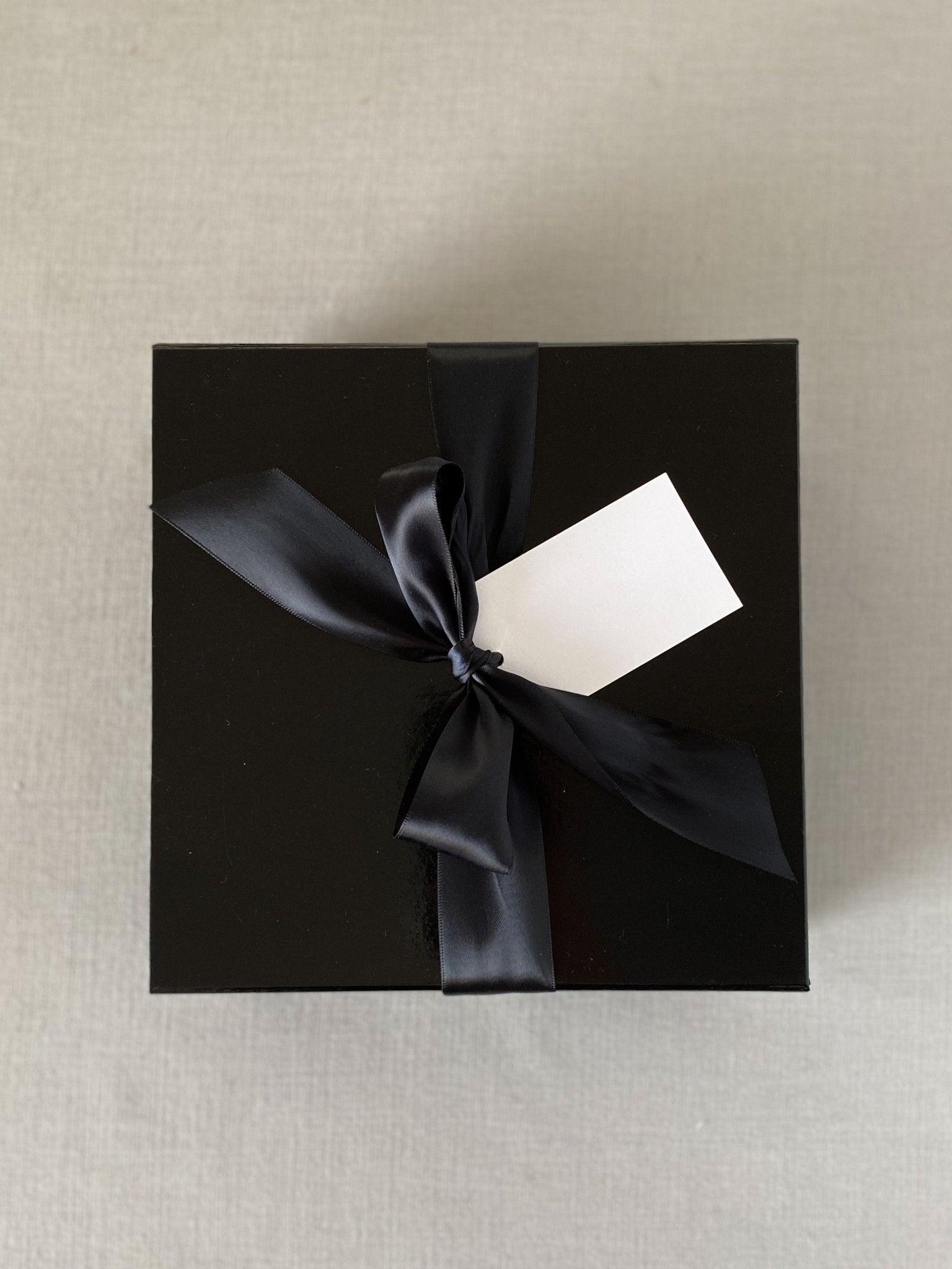 Semi-Custom Corporate Gifts: Black Tie - Box + Wood Gift Company