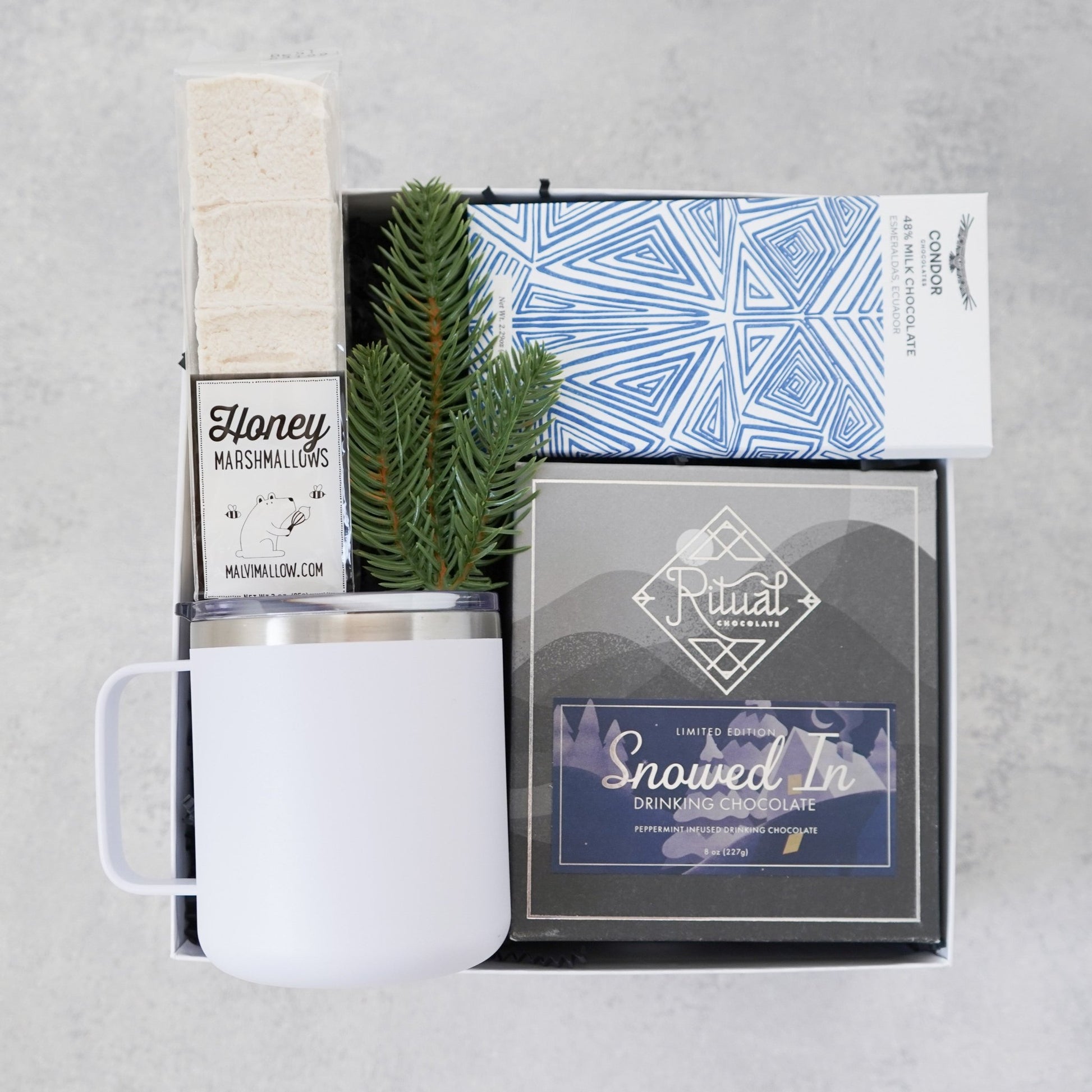 Semi - Custom Corporate Gifts: Calm & Bright - Box + Wood Gift Company