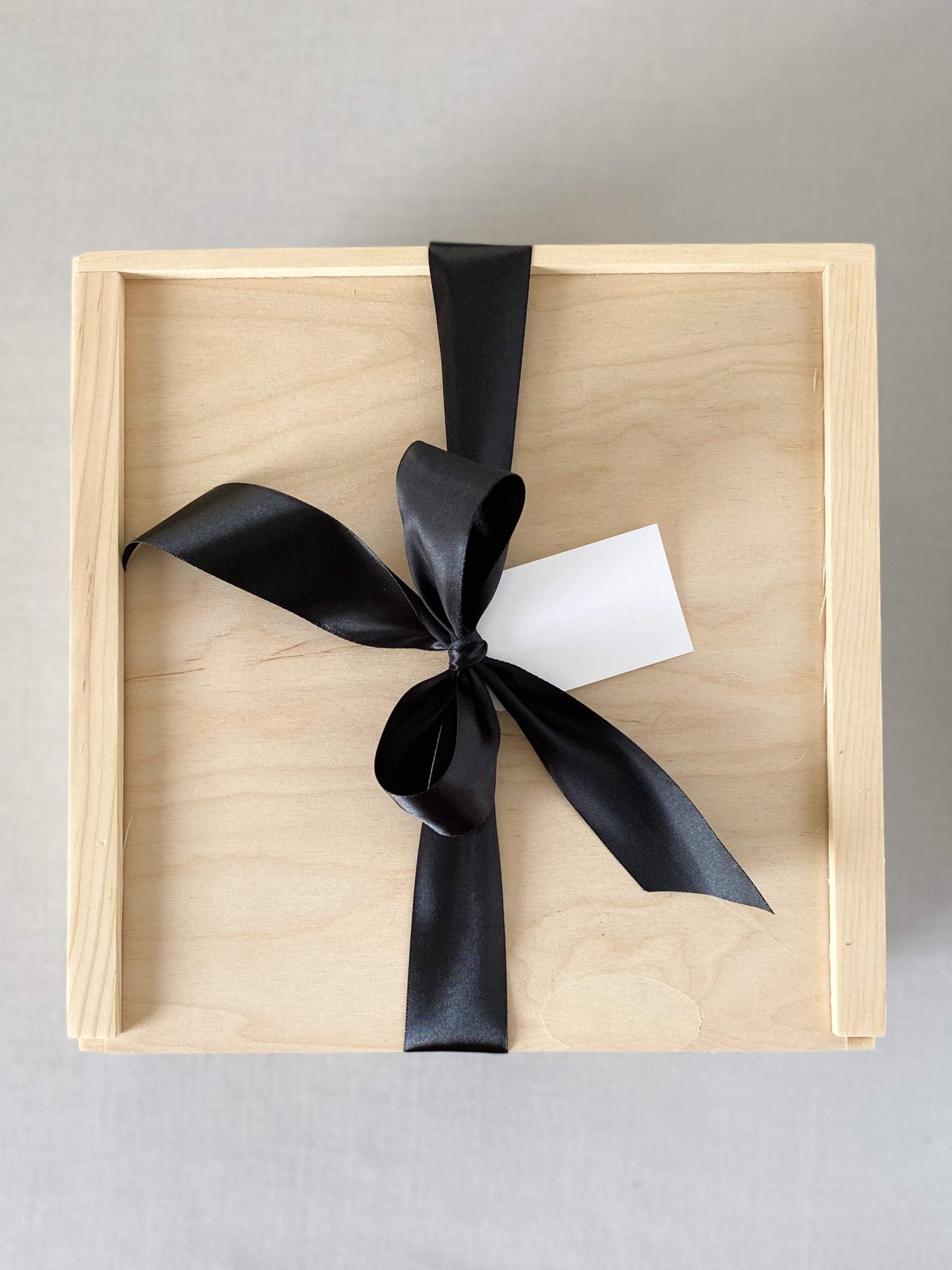 Semi-Custom Corporate Gift Box- Your Logo Here- Box+Wood Gift Company