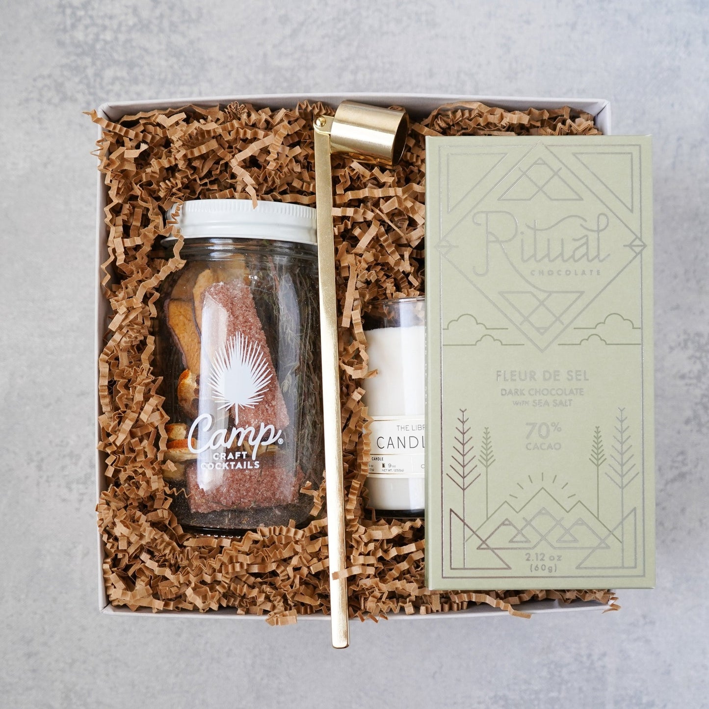 Semi - Custom Corporate Gifts: Mountain Pass - Box + Wood Gift Company